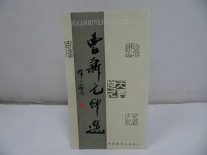 ★篆刻【曹新元印選】中國連環畫出版社/印譜帖・中国書・篆刻・印・書道・唐書・中文書