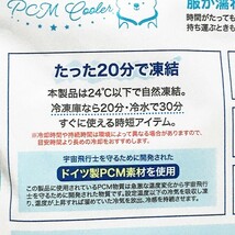 クールリング ネックリング PCM COOLER 首元ひんやり 首冷却 男女兼用 ネッククーラー キャンプ 保冷剤 熱中症 暑さ対策 節電エコ pcm06_画像6