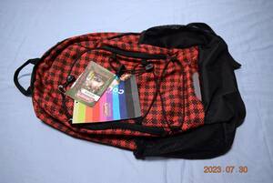 * new goods unused Coleman rucksack WALK-HOLIC 15 color red silver chewing gum *