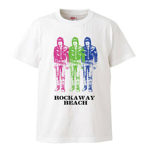 【XSサイズ Tシャツ】ラモーンズ ディーディーラモーン ROCKAWAY BEACH/DEE DEE RAMONES LP CD レコード NY PUNK 