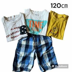 ブリーズ他 Tシャツ ハーフパンツ4点セット まとめ売り120