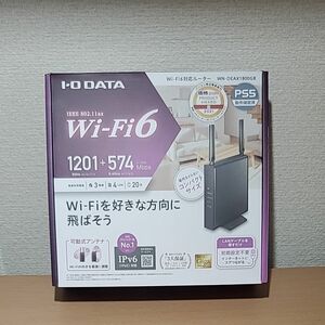 【新品未使用品】WN-DEAX1800GR Wi-Fi6対応ルーター 無線LANルーター I-O DATA