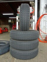 195/80R15　ブリヂストン　DUELER　H/T684Ⅱ　中古夏タイヤ４本　ジムニーシエラ　(050724）_画像1