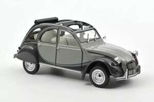 ■ノレブ 1/18 1983 シトロエン2CV チャールストン コーモラングレー/ノクターングレー 