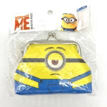 未使用 ミニオンズ ミニオン がまくち 財布 がま口 サイフ スチュアート despicableme minionイルミネーション コイン ケース キーホルダー_画像1