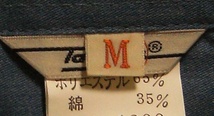 Takaya作業服上衣 開襟シャツ半袖（ブルー）Mサイズ 590円即決_画像7