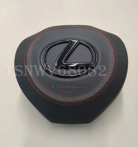* free shipping * Lexus air bag cover RX20 series LX200 series GS10 series latter term LX200 series red stitch entering leather steering gear air bag cover 