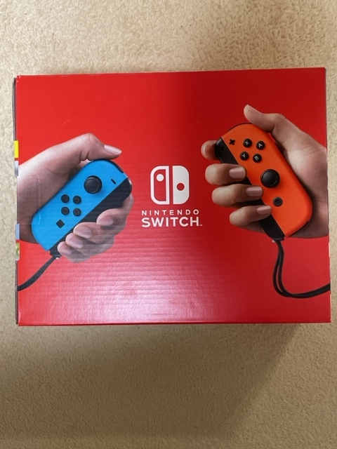 新品未開封 新モデル Nintendo Switch Joy-Con(L) ネオンブルー/(R