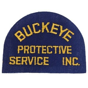 DF164 BUCKEYE PROTECTIVE SERVICE INC. ワッペン パッチ ロゴ エンブレム アメリカ 米国 USA 輸入雑貨