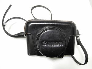 Canon 純正 カメラ 革 ケース 黒(ブラック)　 キヤノン フィルムカメラ 送料510円　632