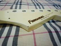 ＜期間限定値引き＞ 1985年製 FERNANDES FST-85 Long Scale 22F Neck White Strato Type　フェルナンデス　ストラト タイプ　FRT NUT仕様_画像8