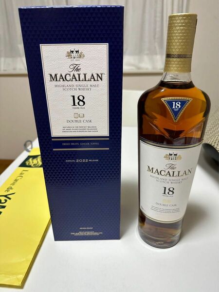 新品 MACALLAN 18年　ダブルカスク