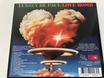Lynsey De Paul - Love bomb (輸入盤)　リンジー・ディ・ポール_画像3