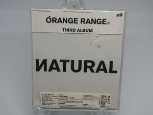 新品 CD　 ORANGE RANGE オレンジレンジ ИATURAL ナチュラル NATURAL(№H276) 