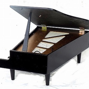 KAWAI 河合楽器製作所 ミニピアノ グランドピアノ ブラック 中古品の画像6