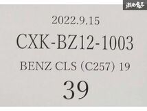 CXK 社外 ベンツ BENZ C257 CLSクラス CLS300 CLS350 2019年~ GTルック パナメリカーナ グリル カメラホール有 縦フィン 新品 即納可能!!_画像8