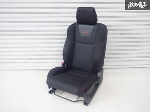 スズキ 純正 ZC32S スイフトスポーツ フロント シート 左 左側 助手席側 レール付 アシスタントシート 赤ステッチ 破れなし 棚2F-F-3