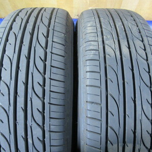 激安即決！美品 weds 15-6J 5H/114.3 ET53 + DUNLOP 205/65R15 2021/22年中古4本 ストリーム エスティマ カムリ ステップワゴン等！T007180の画像10