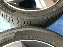 激安即決！タイヤ＋ホイール！ホンダ純正 14-4.5J 4H/100 ET45 + 155/55R14 2022年製 国産中古4本 ゼスト/ライフ等！HM000727_画像9