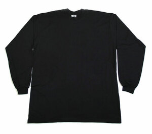 2XL XXL PRO5 プロファイブ プレーン 無地 ロングTシャツ 長袖 ブラック 黒 ビッグサイズ 大きいサイズ USサイズ プロクラブ ロンT