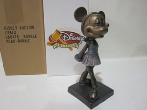 【ブロンズ】 Disney Auctions Minnie Bobble Dobbles Bronze ★350限定★ 激レア ! ブロンズ フィギュア