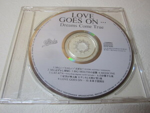【CD】ドリームズ・カム・トゥルー / LOVE GOES ON ・・・＜CDのみ＞