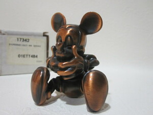 【ブロンズ】 Disney Mickey Mouse Bronze / ペーパーウエイト