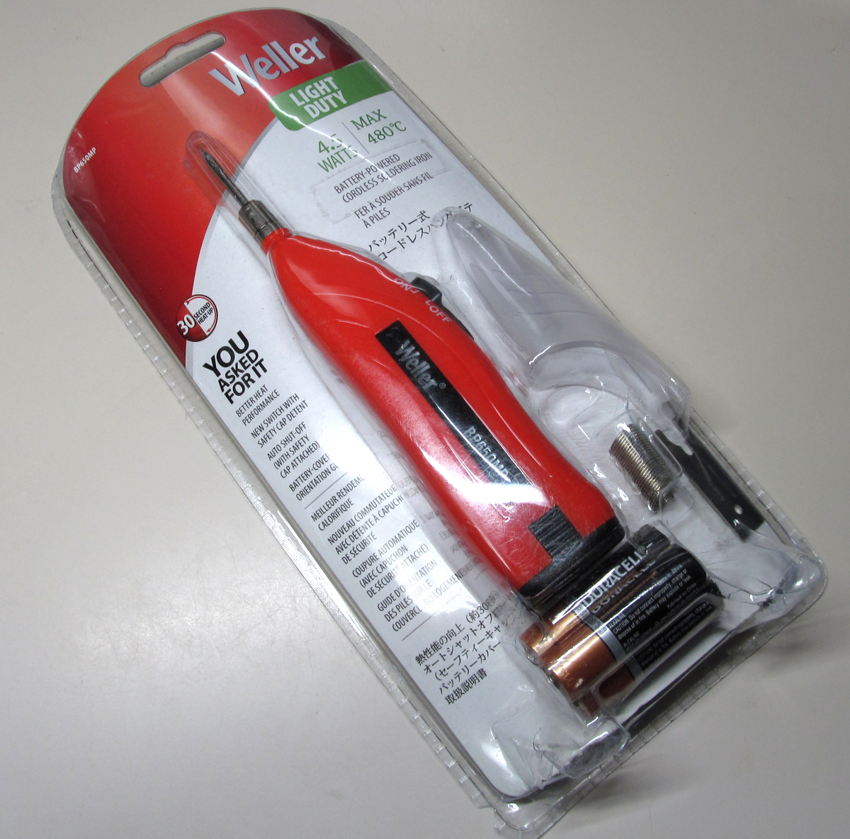 WELLER はんだの値段と価格推移は?|4件の売買データからWELLER
