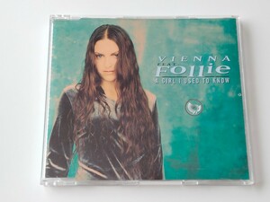 VIENNA feat.FOLLIE/ A Girl I Used To Know (Classical Mix,OMO-D Mix&Extended,Inst,Edit)MAXI CD SONY GmbH SMM666967-2 99年EURO POP