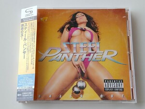 【SHM-CD仕様】 STEEL PANTHER/ 鋼鉄の玉！ BALLS OUT 帯付CD UICU1214 2011年2nd,ボートラ2曲追加,Michael Starr,Satchel,Lexxi Foxx,Stix