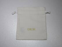 C送料無料△445美品【Dior ディオール】布製 保存袋 6点 セット ホワイト _画像4