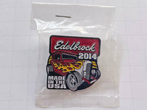 ♪ Edelbrock エーデルブロック 2014 ピンバッジ ピンバッチ ピンズ ノベルティ 新品未使用 ♪