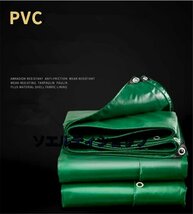 品質保証■PVCコーティング 荷台/トラック エステルシート 雨避けカバー 日焼け止め 厚手帆布 完全防水 ☆サイズ：4mx9m_画像1