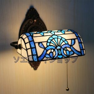  популярный *[ салон искусство ] wall свет орнамент освещение LED соответствует stain do лампа витражное стекло ретро атмосфера Tiffany техника цветочный принт освещение 
