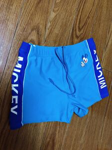  man swimsuit short pants light blue 110cm beautiful goods 