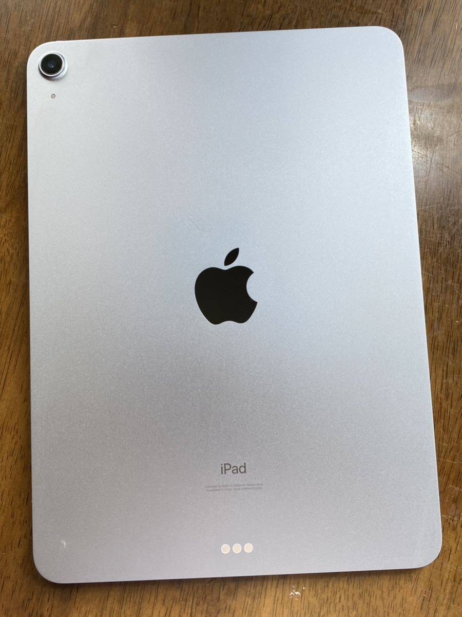 送料無料au Apple iPad Air 第4世代64GB 展示品美品スカイブルー中古