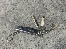 【 ヴィンテージ トリムトリオ マルチツール 】TRIM TRIO KNIFE KEY CHAIN レトロ ナイフ_画像1