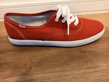 Keds スニーカー レッド 23cm ローカット 保管 中古現状品 k326_画像5