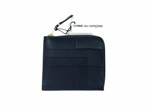 COMME des GARCONS (コムデギャルソン) INTERSECTION WALLET ミニ財布 コインケース 小銭入れ SA3100LS-NVNVOS 紺 ウィメンズ/091