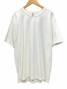 LOS ANGELES APPAREL (ロサンゼルスアパレル) Binding Garment Dye T-Shirt (別注) 無地 Tシャツ 1203GD L ボーン メンズ/028