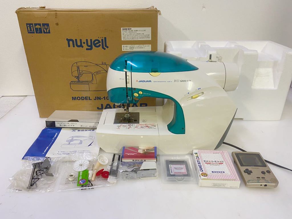 貴重 激レア! JAGUAR ゲームボーイミシン ジャガー nuyell JN-100 GAME