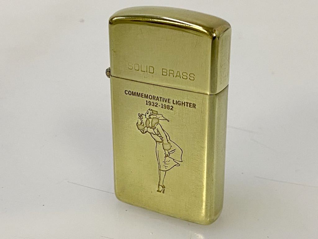 ヤフオク! -「zippo solid brass」(雑貨) の落札相場・落札価格