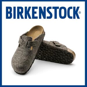 ○★新品 未使用 BIRKENSTOCK ボストン 定番クロッグ ウールフェルト○●