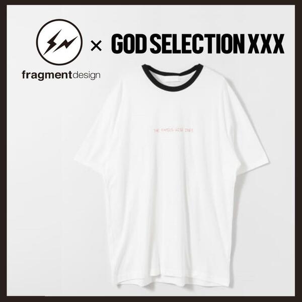 ○★新品 未使用 GOD SELECTION XXX フラグメントコラボTシャツ Lサイズ○●