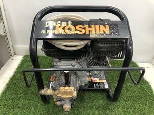 【引取限定】【中古品】KOSHIN エンジン式高圧洗浄機 JCE-1408U　ITZT2BQWICKG