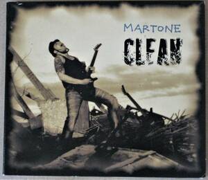 Martone ＜＜Clean＞＞ギターインスト　輸入盤　紙ジャケット 送料無料　Joe Satriani 、 Billy Sheehan ， Greg Howe ， Jennifer Batten