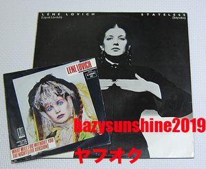 リーナ・ラヴィッチ LENE LOVICH 12 INCH LP STATELESS ステイトレス 7 INCH LTD EDITION WHAT WILL I DO WITHOUT YOU