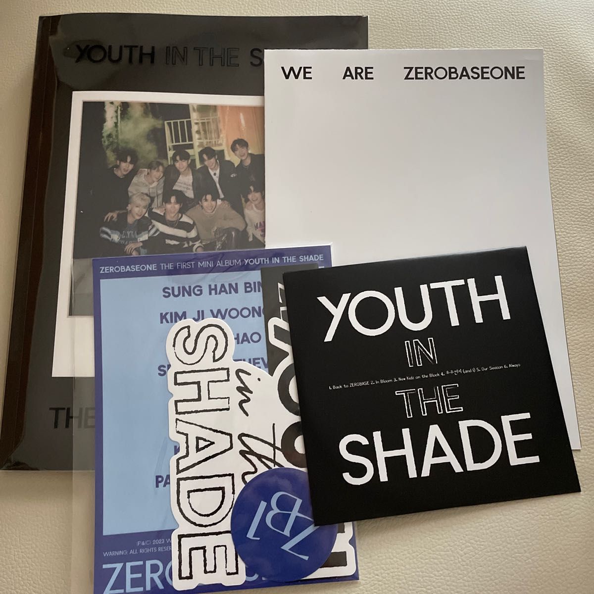 ZB1 ゼベワン Youth in the Shade 2形態 未開封 アルバム CD｜PayPayフリマ