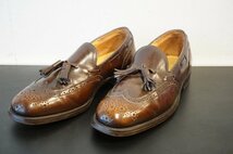 ○JOHNSTON & MURPHY PRESIDENT COLLECTION タッセルシューズ MADE IN USA_画像1