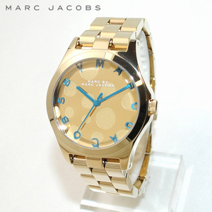 在庫処分 MARC BY MARC JACOBS マークバイマークジェイコブス 時計 腕時計 MBM3267 ゴールド/ブルー レディース 本体のみ